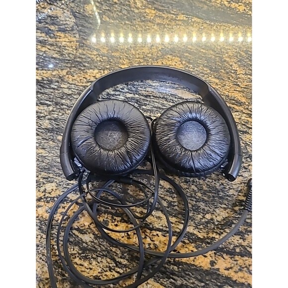 Sony Headphones Konan Minato-ku 1-7-1 Over Ear Black Tested Works Ships From US - Picture 6 of 9